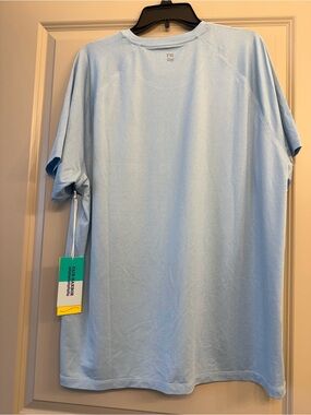 Fair Harbor Light Blue Short Sleeve Performance Tee